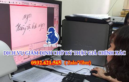 DỊCH VỤ GIÁM ĐỊNH CHỮ KÍ THẬT HAY GIẢ UY TÍN Ở BẮC NINH